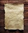 old paper on brown wood texture with natural patterns | Stock photo